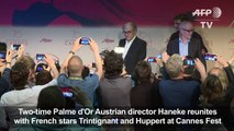 Cannes: Haneke, Huppert talk to press about 