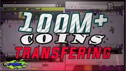 8 Ball Pool Coins Transfer Trick/HACK 2017