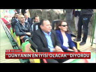 Melih Gökçek 'Dünyanın en iyisi olacak' dediği hızlı trende mahsur kaldı