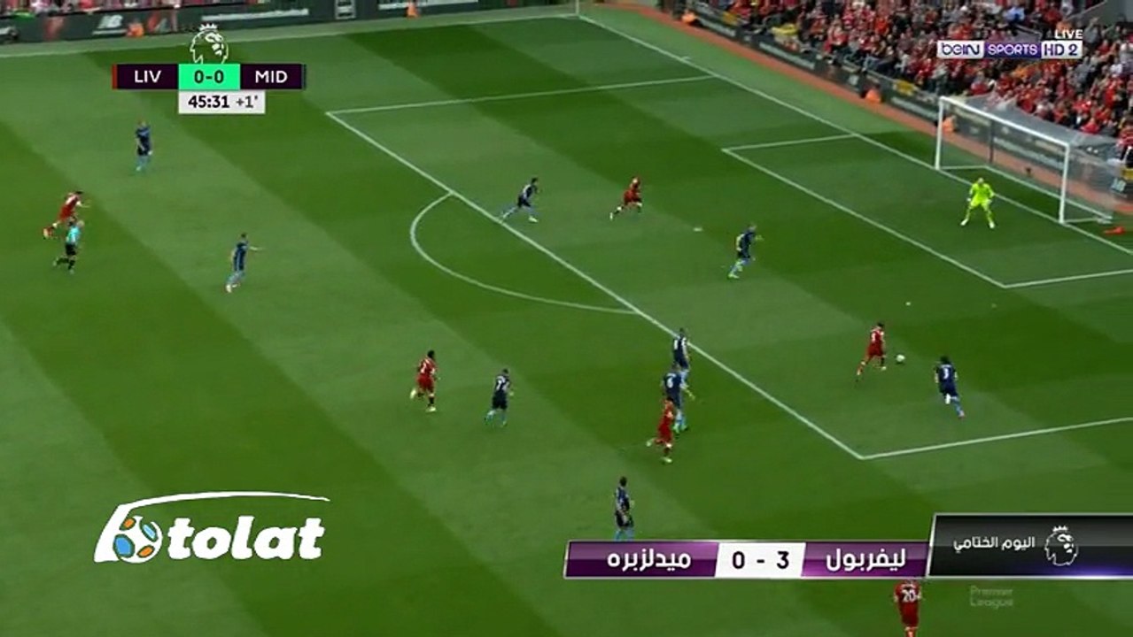 اهداف مباراة ليفربول وميدلسبروه (3-0) الدوري الانجليزي