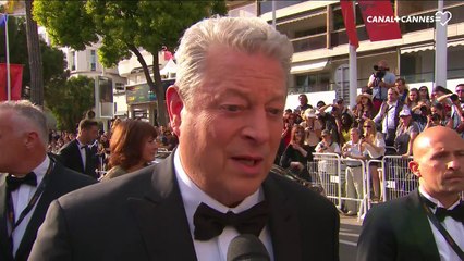 Al Gore "Tout le monde doit mettre la pression sur le gouvernement pour le climat" - Festival de Cannes 2017