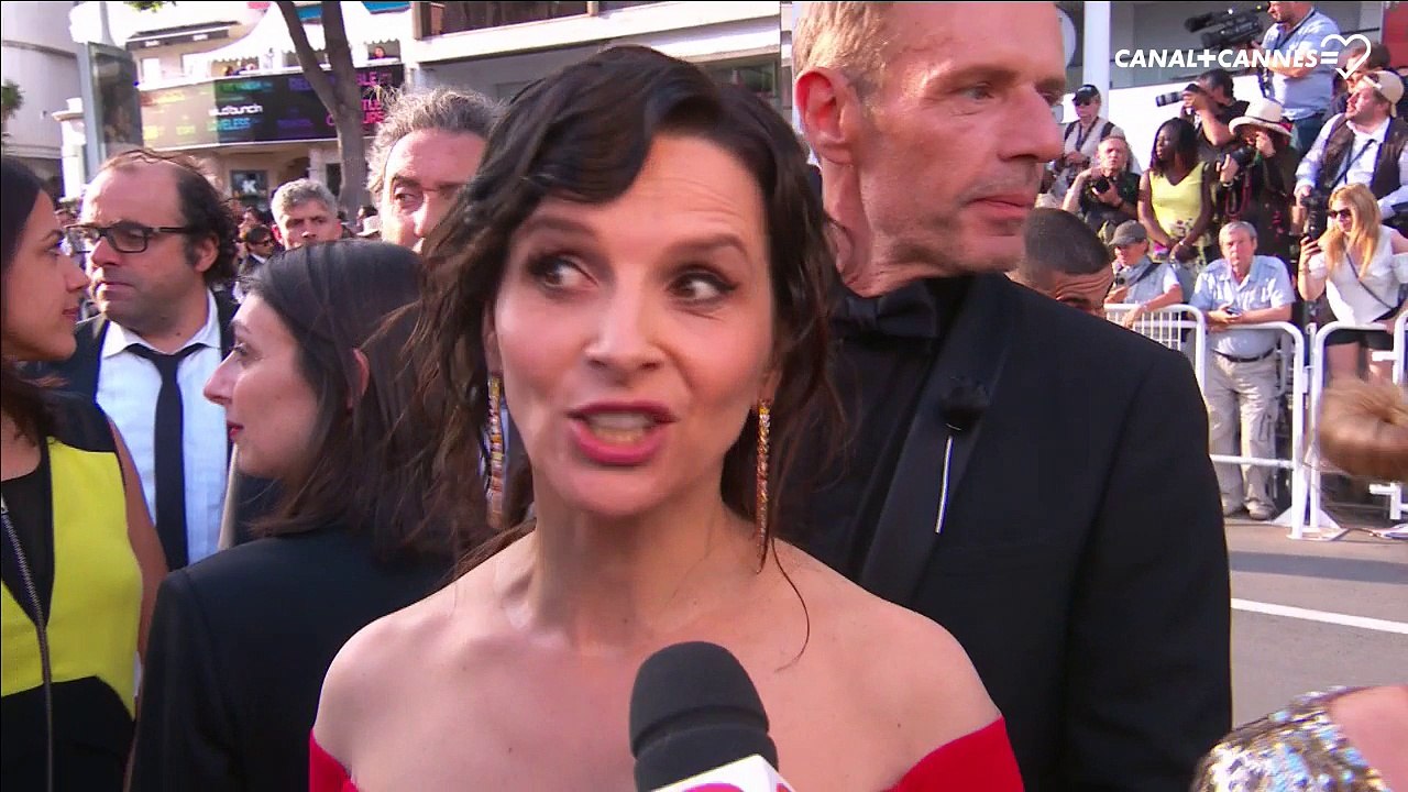 Juliette Binoche "André Téchiné est un être complexe, très généreux et sincère" - Festival de Cannes 2017