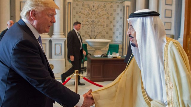 Trump has often used the phrase ‘radical Islamic terrorism.’ But not in Saudi Arabia.