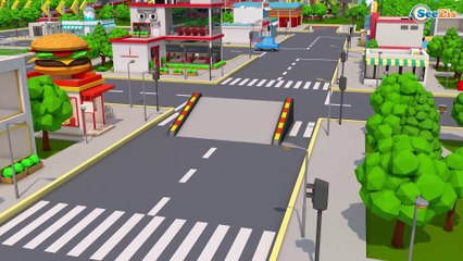 Learn Colors For Children | POLICE CAR - Learning Videos for Toddlers Babies