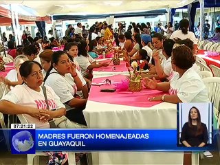 Download Video: Más de 600 madres fueron homenajeadas en Monte Sianí al norte de  Guayaquil