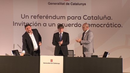 Puigdemont pide al Gobierno negociar el referéndum