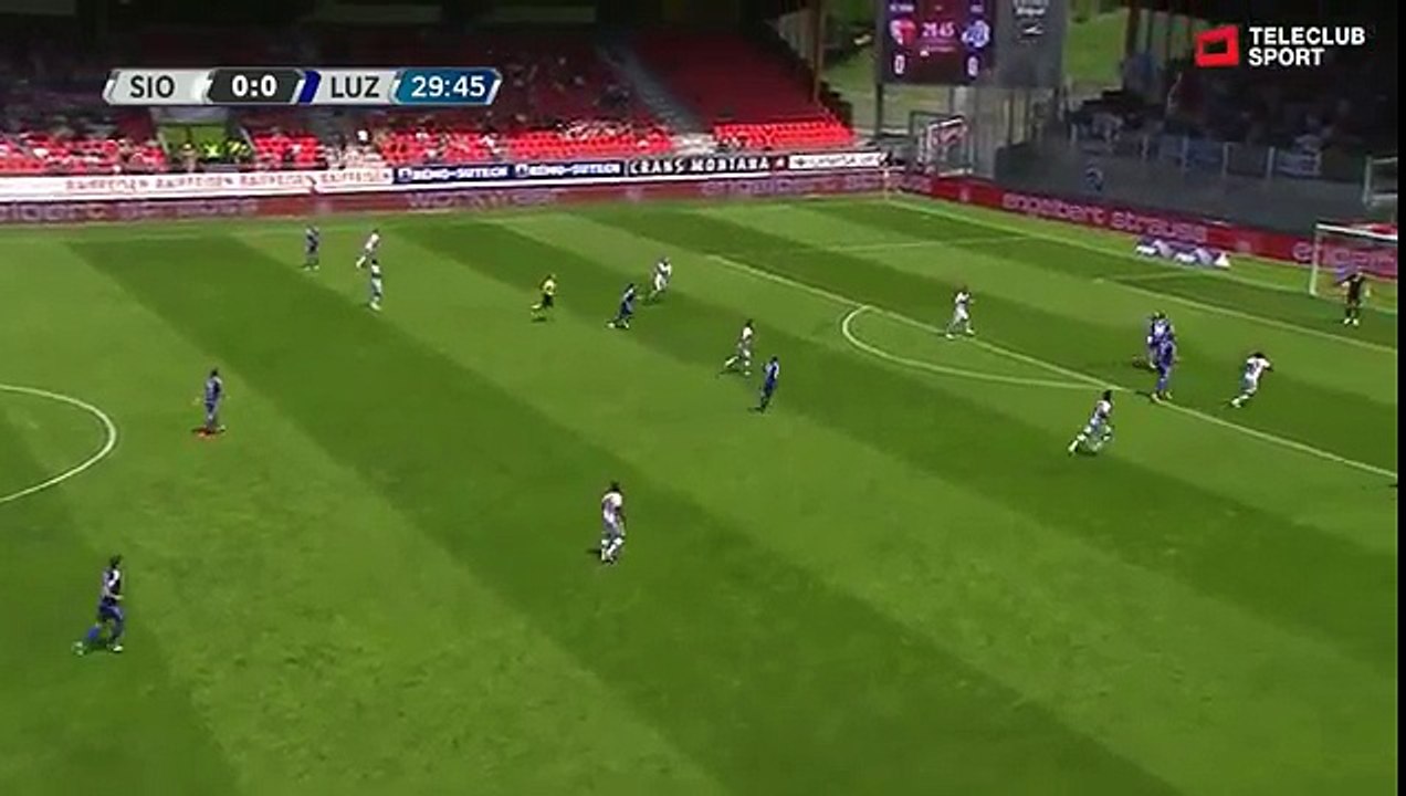 FC Sion 0:1 FC Luzern (Swiss Super League 21 May 2017)