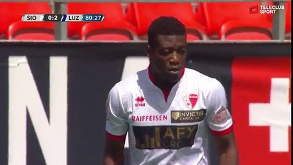 FC Sion 1:2 FC Luzern (Swiss Super League 21 May 2017)
