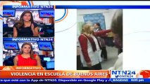 “Ella estaba protegiendo a su alumno”: Andrea Segovia, hermana de maestra agredida en Argentina