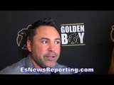 OSCAR DE LA HOYA REVEALS GOLDEN BOY PROMOTIONS HAS 