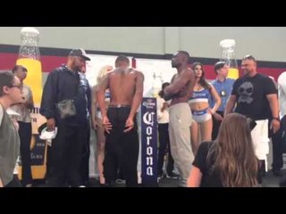 Jleon Love WEIGH IN & FACE OFF - EsNews Boxing