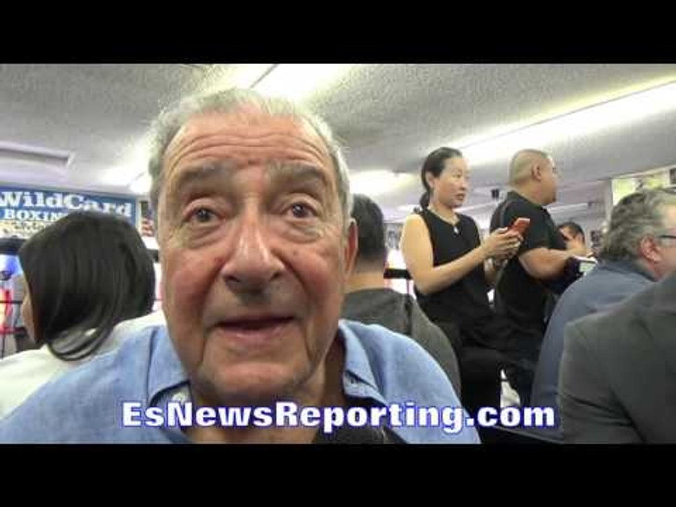 BOB ARUM TO MIKEY GARCIA "STOP PLAYING GAMES..." INSISTS "FIGHTS WERE OFFERED" TO GARCIA
