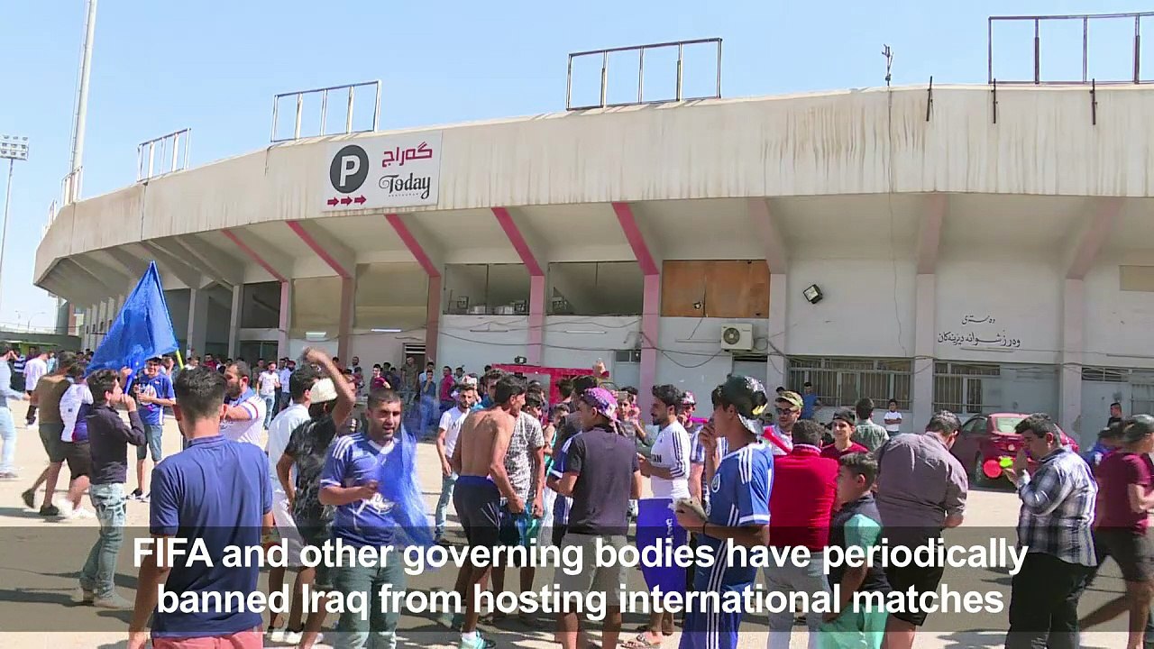 Football: fans glad international football returning to Iraq