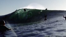 Waves and Surfers Slow Motion