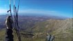 Col de Battaglia en parapente Rook 2 de 777 / Col of battaglia Upper Corsica in paragliding Rook 2 to 777