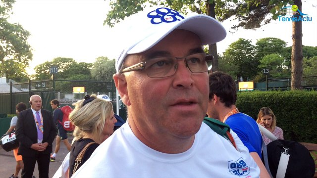 Roland-Garros 2017 (Q) - Michel Blancaneaux : Je reste confiant pour Geoffrey