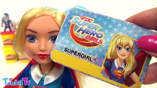 DC Super Hero Girls Supergirl Sürpriz Yumurta Oyun Hamuru - Süper Kahramanlar Superman FNAF