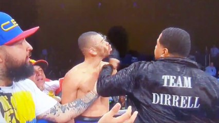 Boxing Trainer SUCKER PUNCHES Jose Uzcategui After Late Hit on Andre Dirrell