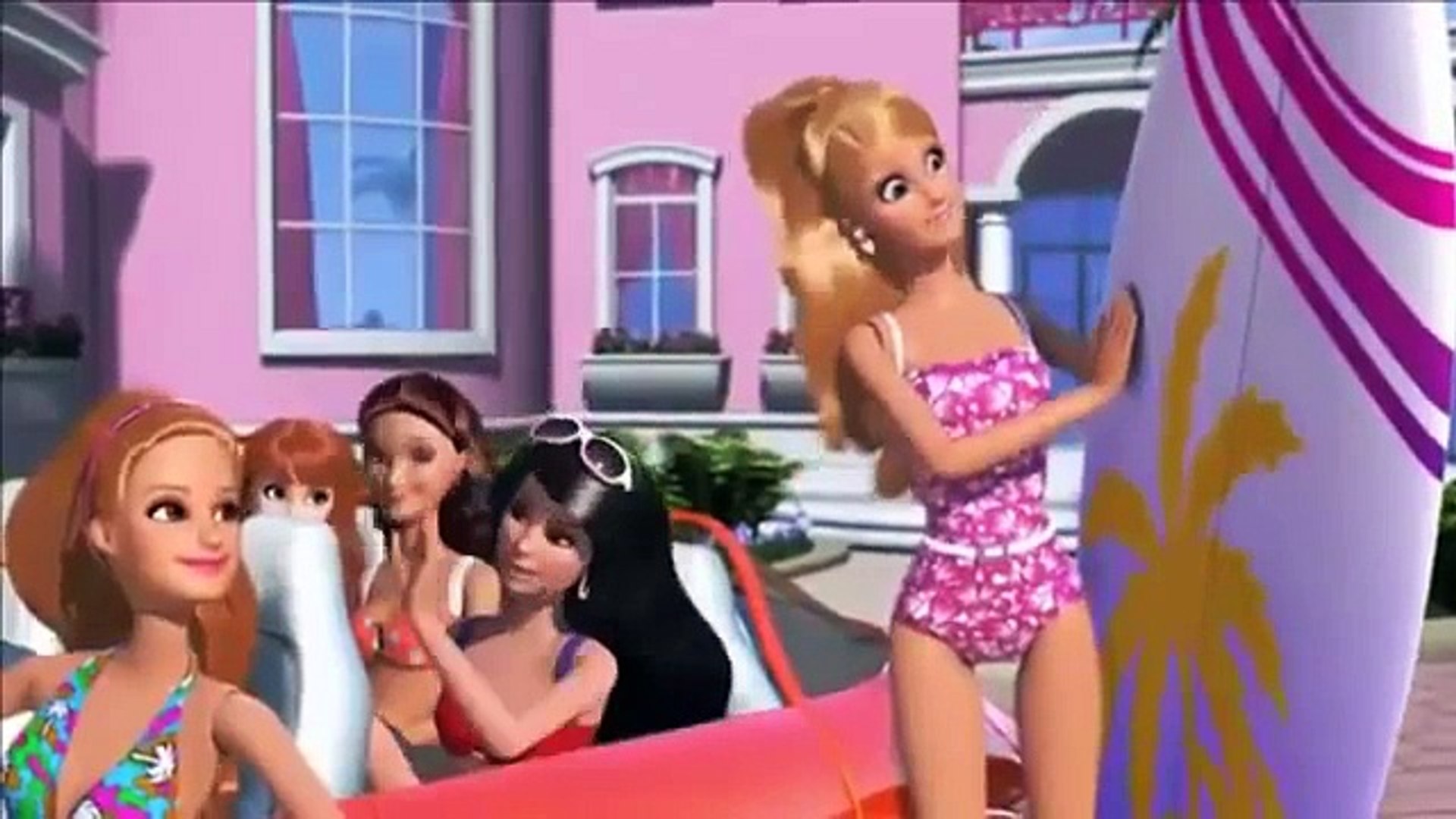 barbie life in the dreamhouse cringing in the rain