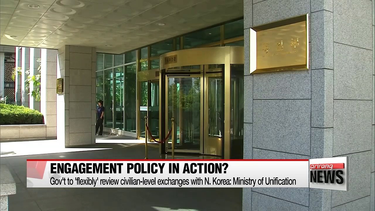 South Korea seeks to increase civilian-level exchanges while going firm against North Korea's provocations