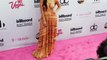 Nicole Scherzinger Sizzles In Plunging Peach Gown At The Billboard Music Awards