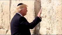 Trump visits Western Wall in Jerusalem  BBC News