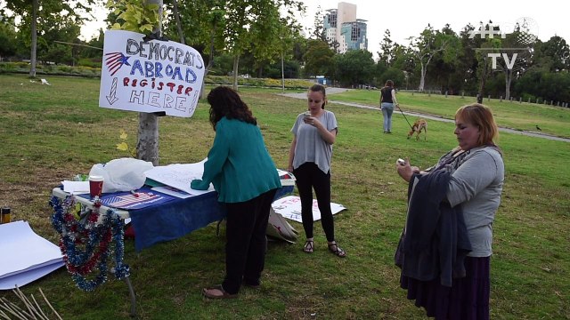 Activists stage anti-Trump protest in Jerusalem
