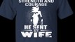 Wonder Woman - I Asked God For Strength And Courage He Sent My Wife Shirt, Hoodie