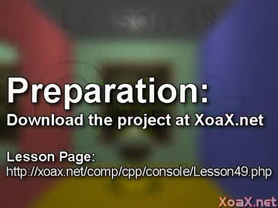 C++ Console Lesson 49_ Hangman