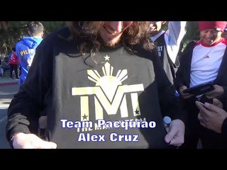 WHY Alex Cruz IS WEARING A TMT SHIRT WHILE TRAINING ALONG SIDE Manny Pacquiao??? - EsNews Boxing