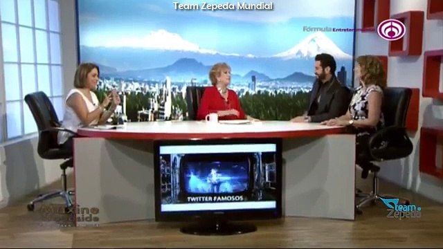 Erika Buenfil y David Zepeda en TPLM