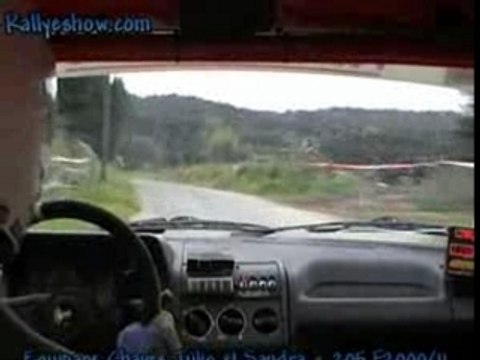 Caméra embarquée rallye des noix 2007 famille chaves