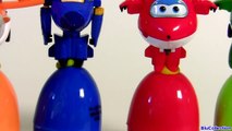 Learn Colors with SUPER WINGS SURPRISE EGGS 출동 슈퍼윙스 ! 디즈니 계란 장난감 서프라이즈 Children Toys-6Q