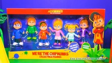 ALVINAND THE CHIPMUNKS Nickelodeon Alvin   Scooby Doo Play Hide N Seek New Toys Video-FZ