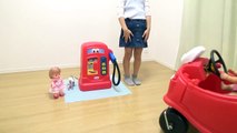 Mell-chan Doll Gas Station , Gas Pump Toy-Mzxka5