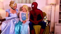 Frozen Elsa Turns into a BAD BABY! w_ Spiderman Pink Spidergirl Joker Anna! Funny Superhero Video  -)-x