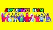 Superhero Superstars Gymnastics - Spiderman vs Joker w_ Pink Spidergirl, Frozen Elsa, Kat Karmashian-b