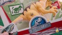 Jurassic World Toys Playskool Heroes Dino Tracker 4X4 & Dinosaur Velociraptor Raptor Figure-9JEbd