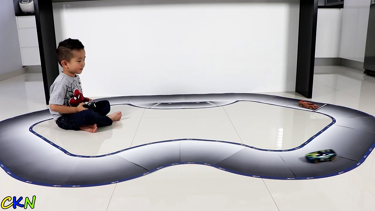 Hot Wheels AI Goes High-Tech With Video Game Style Racing Play! Ckn Toys Unboxing-CoNxFBH1