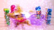 Learn Colors SHIMMER AND SHINE Candy Bath Tub Gumballs Surprise Toys Nick Jr.-nYUXEOEP