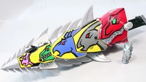 Power Rangers Dino Super Charge Zyuden Sentai Kyoryuger Sword Toys-0N