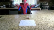 Spiderman vs Joker - Rainbow Skittles Poo Colored Balls! w_ Frozen Elsa Orbeez! - Fun Superheroes-fbEmn-9