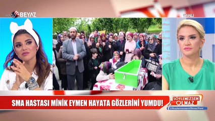SMA hastası minik Eymen hayatını kaybetti