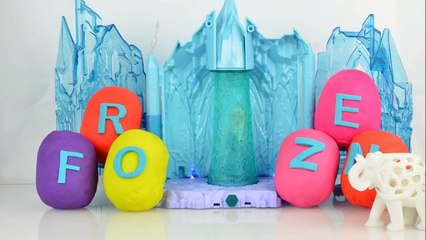 Play doh frozen surprise eggs angry birds playdough toys egg-po