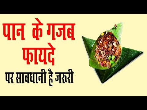 पान खाने के मस्त मस्त फायदे | Health Benefits Of Betel | Paan Khane Ke Fayda In Hindi