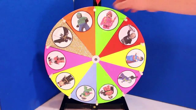 LEGO BATMAN MOVIE TOYS Slime Wheel Game _ Surprise LEGO BATMAN Blind Bags TOYS Kids Games j3H0