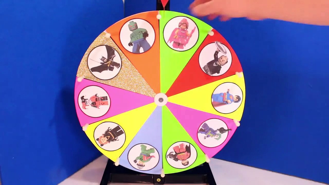 LEGO BATMAN MOVIE TOYS Slime Wheel Game _ Surprise LEGO BATMAN Blind Bags TOYS Kids Games--j3H0