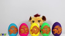Disney The Lion Guard Play-Doh Surprise Eggs Opening Fun With Kion  Ckn Toys--M