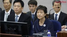 L'ancienne présidente sud-coréenne Park Geun-hye devant les juges