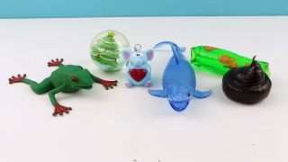What's Inside Cutting Open Squishy POO, Frog, Shark and More!-XwMILjm